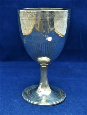 Lot 761 - Silver chalice