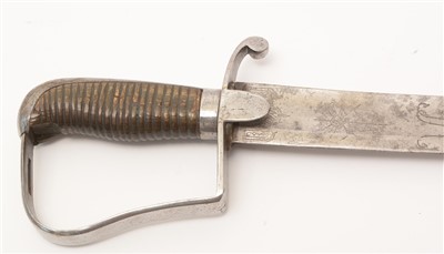 Lot 1627 - British Light Cavalry Troopers sword, 1796...