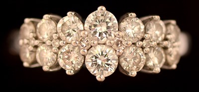 Lot 90 - Diamond dress ring