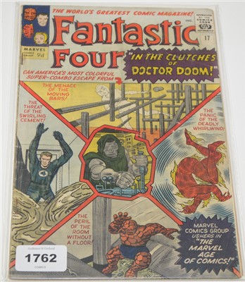 Lot 1762 - Fantastic Four No. 17. comic.