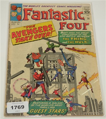 Lot 1769 - Fantastic Four No. 26. comic.