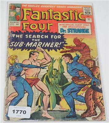 Lot 1770 - Fantastic Four No. 27. comic.