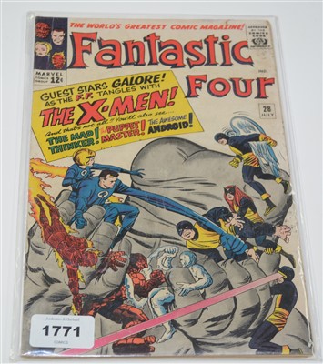 Lot 1771 - Fantastic Four No. 28. comic.