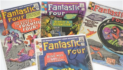 Lot 1774 - Fantastic Four No's. 36, 37, 38 and 39.