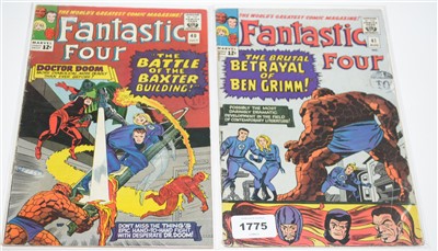 Lot 1775 - Fantastic Four No's. 40 and 41.