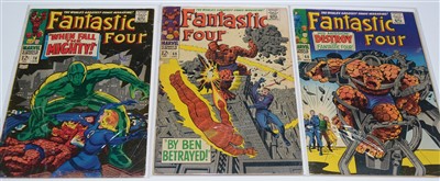 Lot 1784A - Fantastic Four No's. 68, 69 and 70 comics.