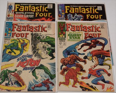 Lot 61 - Fantastic Four No's. 71, 72, 73 and 74 comics.