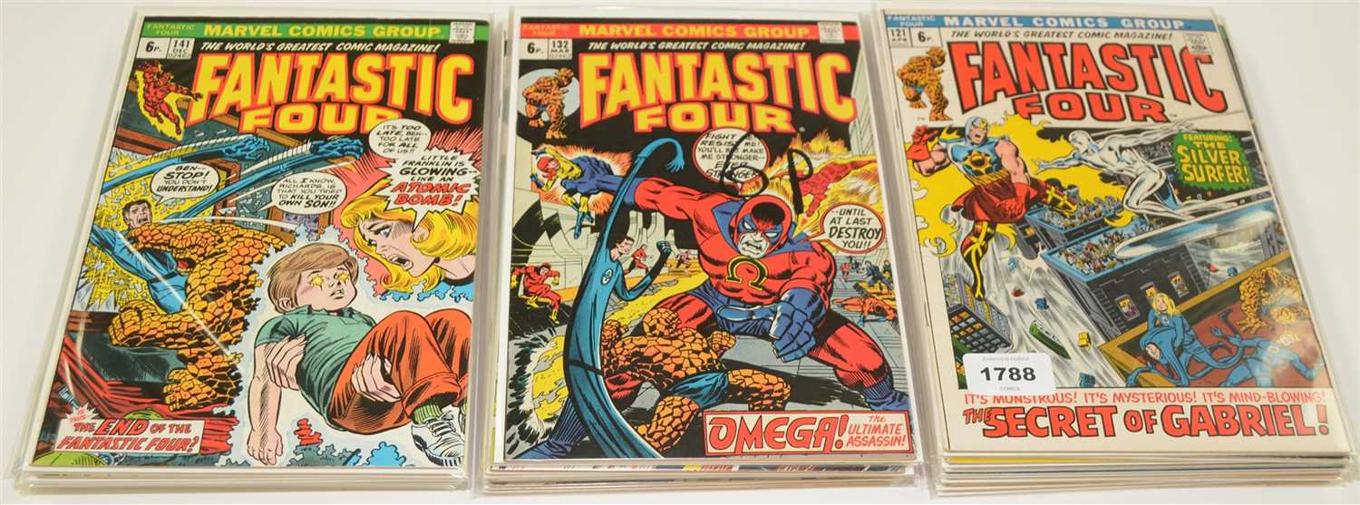Lot 1788 - Fantastic Four No's. 121-149 inclusive comics.