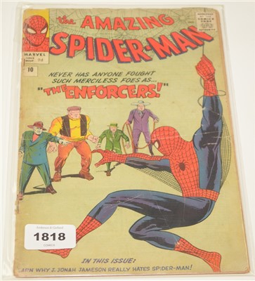 Lot 1818 - Amazing Spider-Man No.  10.