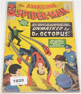 Lot 1820 - Amazing Spider-Man No.  12 comic.