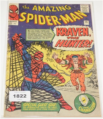 Lot 1822 - Amazing Spider-Man No.  15 comic.