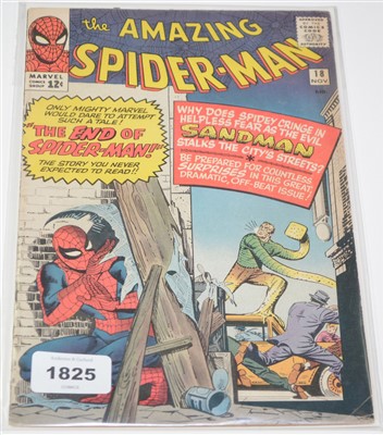 Lot 1825 - Amazing Spider-Man No.  18 comic.