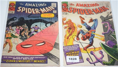 Lot 1828 - Amazing Spider-Man No's. 21 and 22 comics.