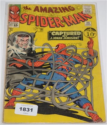 Lot 1831 - Amazing Spider-Man No. 25 comic.