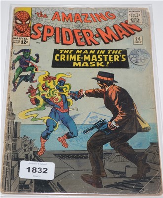 Lot 1832 - Amazing Spider-Man No. 26 comic.