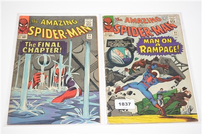 Lot 1837 - Amazing Spider-Man No's. 32 and 33 comics.