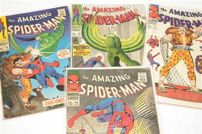 Lot 1841 - Amazing Spider-Man No's. 46, 47, 48 and 49 comics.