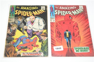 Lot 1842 - Amazing Spider-Man No's. 50 and 51 comics.