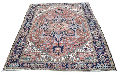Lot 919 - Heriz carpet