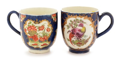 Lot 433 - Worcester coffee cup; and another.