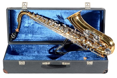 Lot 162 - Muller tenor saxophone cased