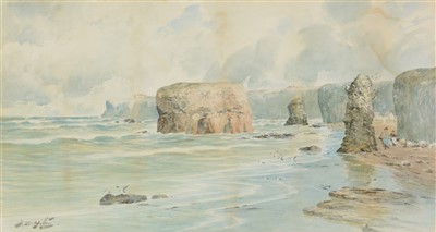 Lot 699 - Thomas Swift Hutton - watercolour.