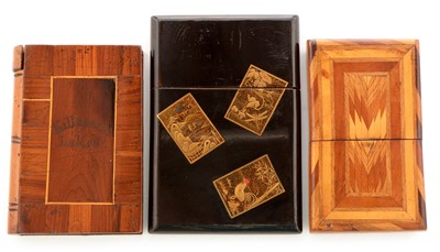 Lot 263A - Card cases