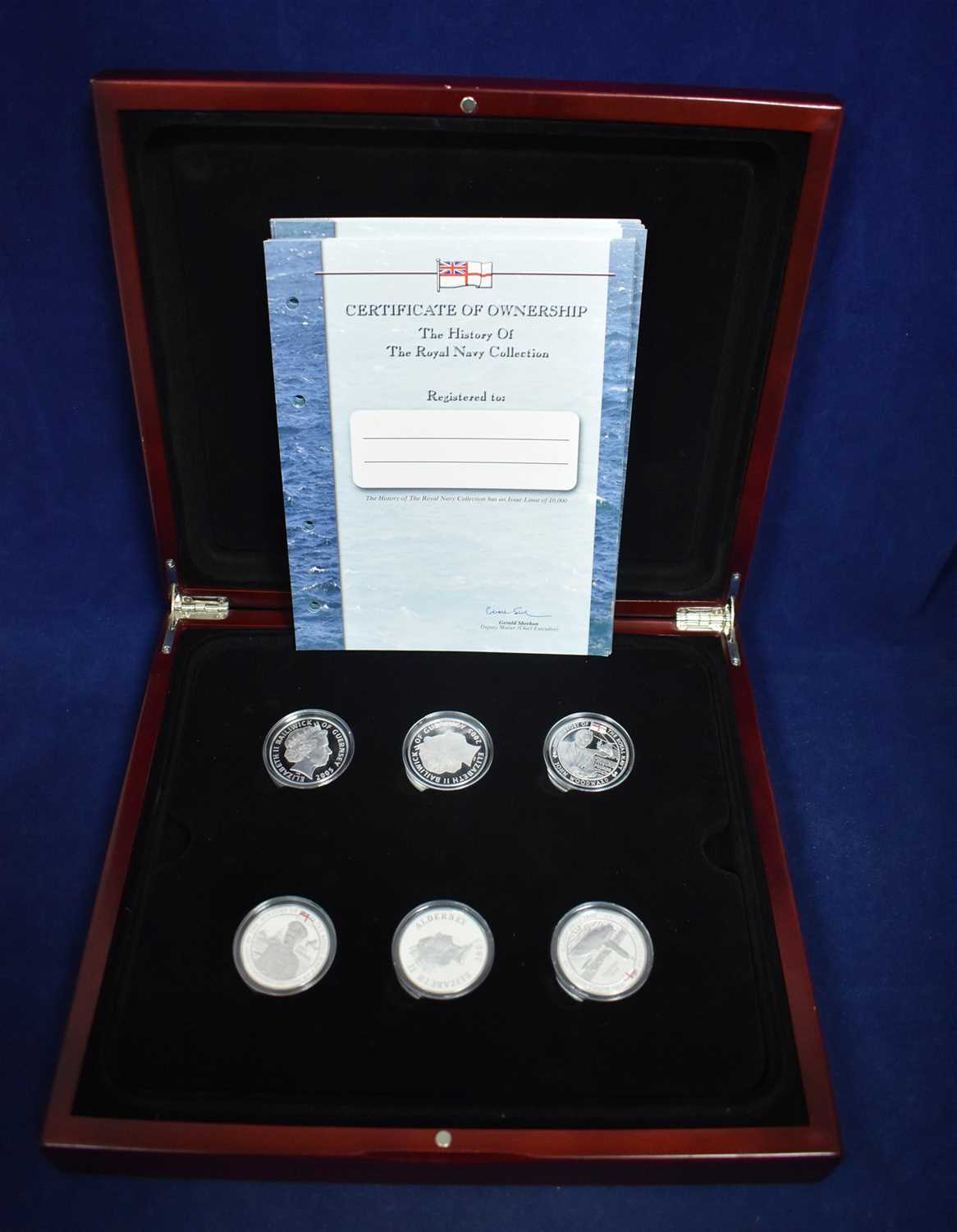 Lot 71 - Silver proof coin set