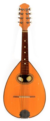 Lot 115 - Meazzi flat back mandolin