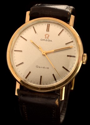 Lot 66 - An Omega gentlemans wristwatch.