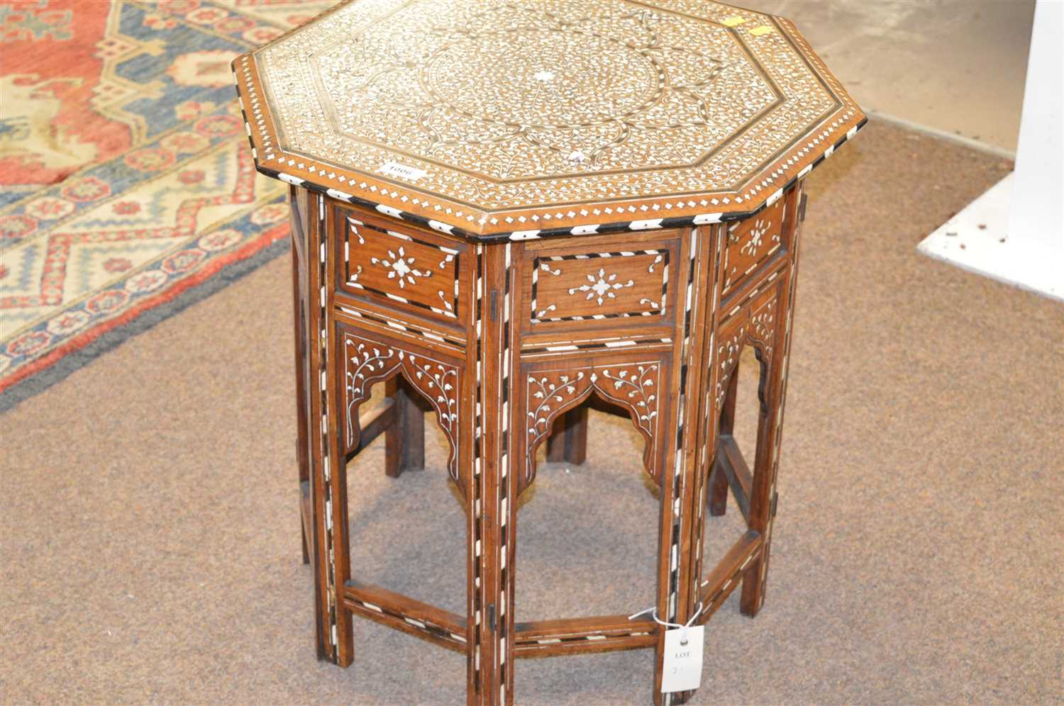 Lot 1006 - Indian table