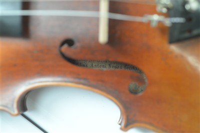 Lot 117 - Amati style Violin and case