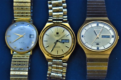 Lot 37 - Three gentleman's wristwatches