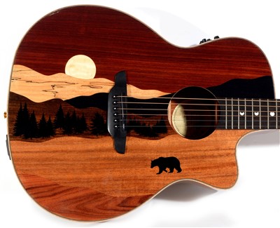 Lot 180 - Luna Vista Bear Guitar