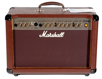 Lot 181 - Marshall AS50D Acoustic Guitar Amplifier.