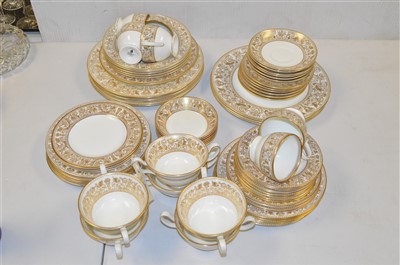 Lot 241 - Wedgwood "Gold Florentine" tea and dinner ware