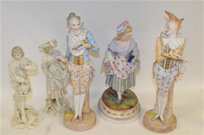 Lot 282 - Porcelain figures