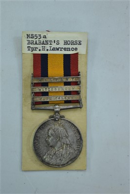 Lot 1651 - Queens South Africa medal