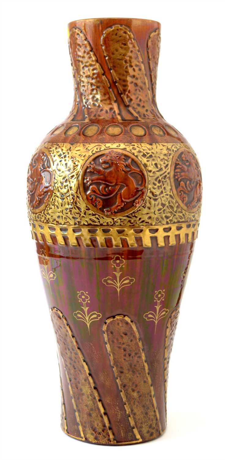 Lot 1536 - Clement Massier vase