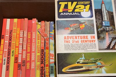 Lot 1055 - TV 21 Century Annuals and others