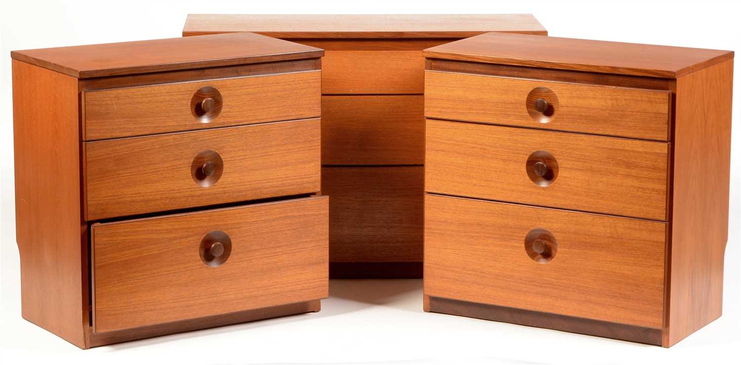Lot 1589 - Three Meredew chests of drawers.