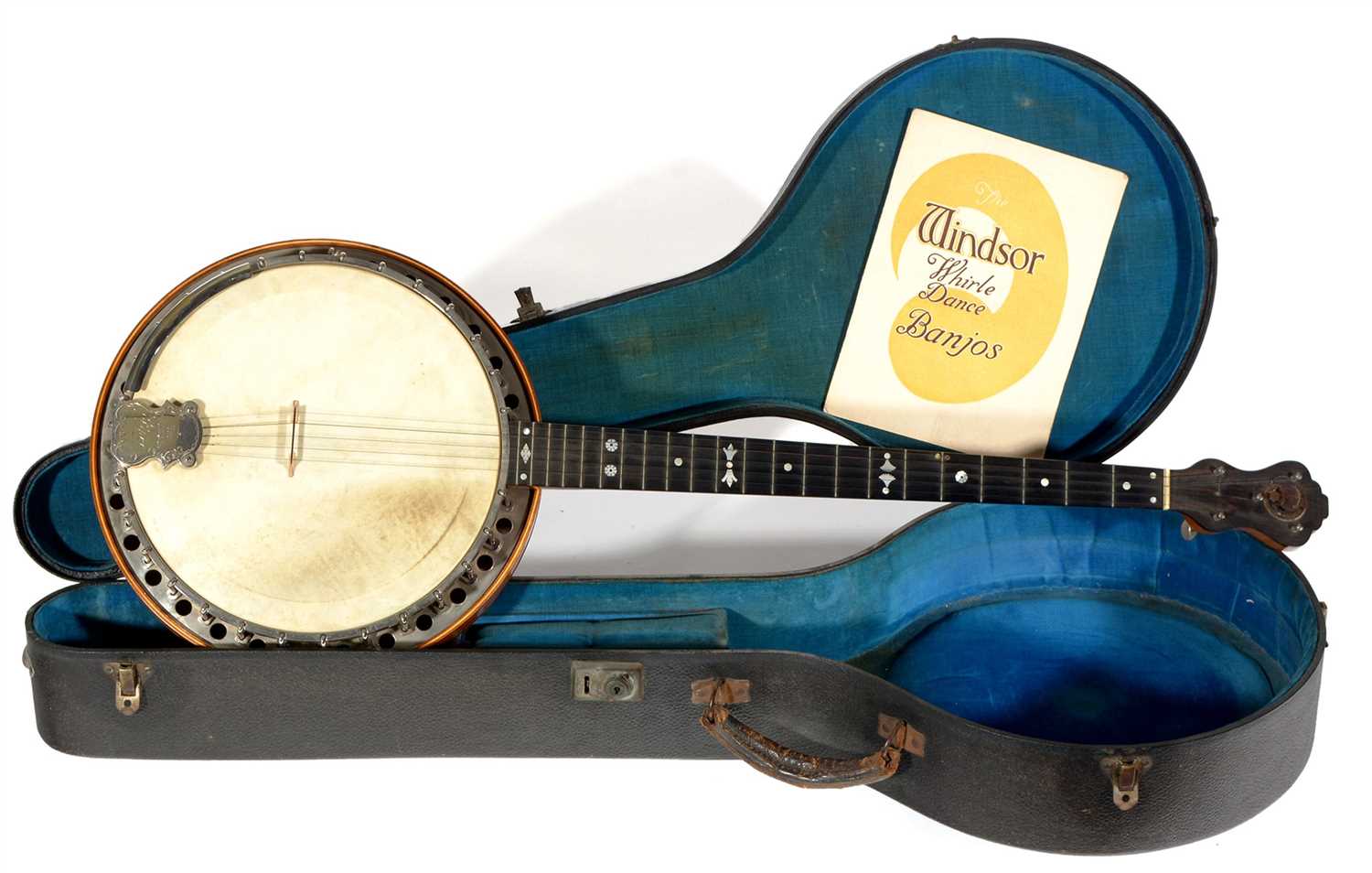 Lot 120 - A 1920's Paramount Windsor Supremus G Banjo