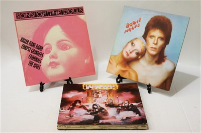 Lot 262 - Rock and metal LPs
