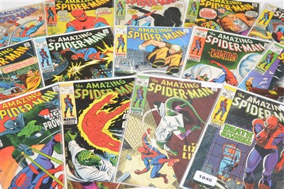 Lot 1846 - Amazing Spider-Man No's. 68-75 comics.