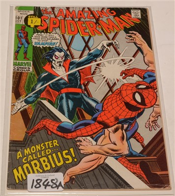 Lot 1848A - Amazing Spider-Man No. 101 comic.