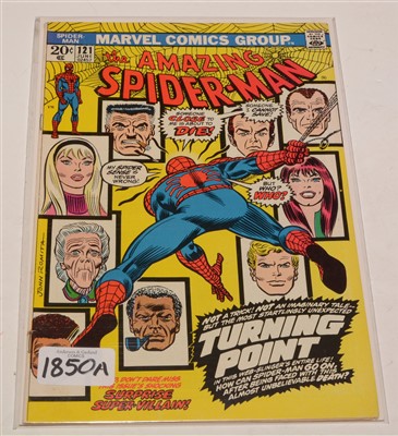 Lot 1850A - Amazing Spider-Man No. 121 comic.