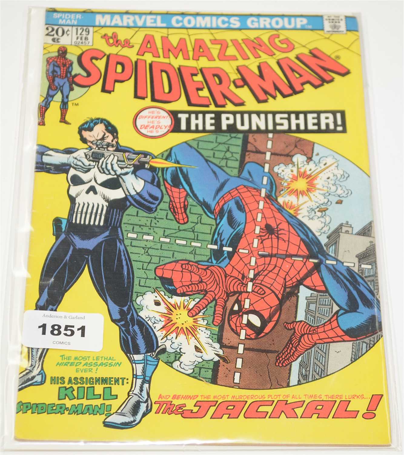 Lot 1851 - Amazing Spider-Man No. 129 comic.