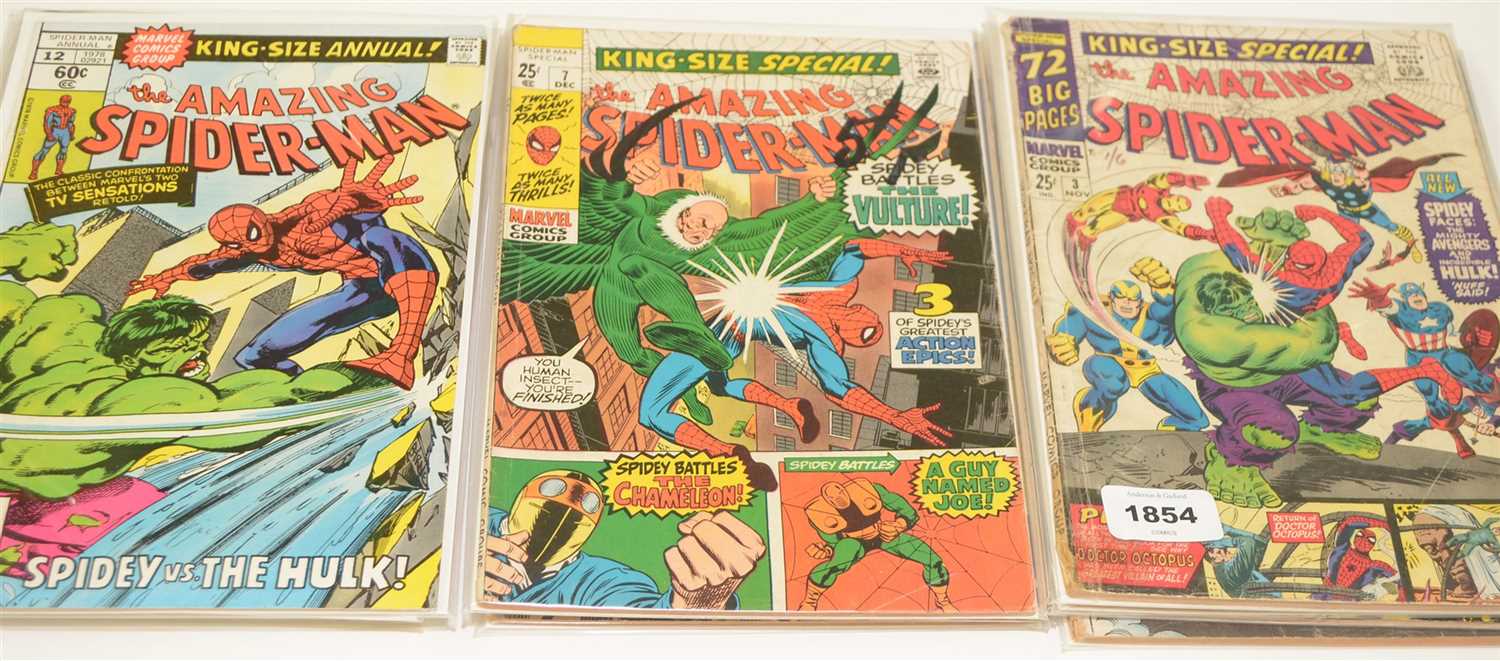 Lot 1854 - Amazing Spider-Man King-Size Special No's.