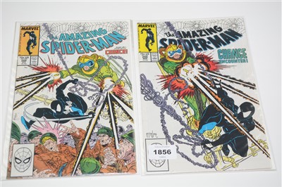 Lot 1856 - Amazing Spider-Man No's. 298 and 299 comics.