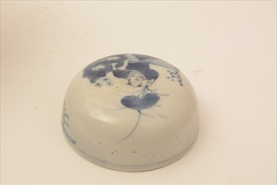 Lot 466 - Late 19th Century Chinese blue and white Ginger Jar